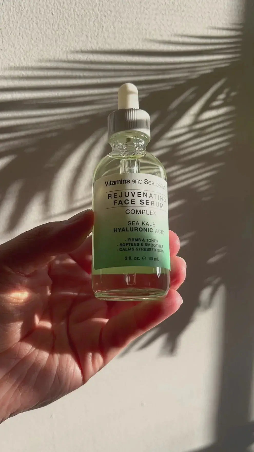 vitamins and sea beauty Sea Kale + Hyaluronic Acid Complex Rejuvenating Skin Serum SKINS