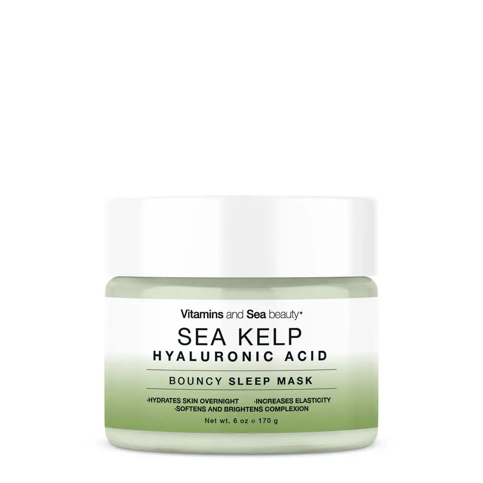 vitamins and sea beauty Sea Kelp + Hyaluronic Acid Bouncy Sleep Mask SKINS