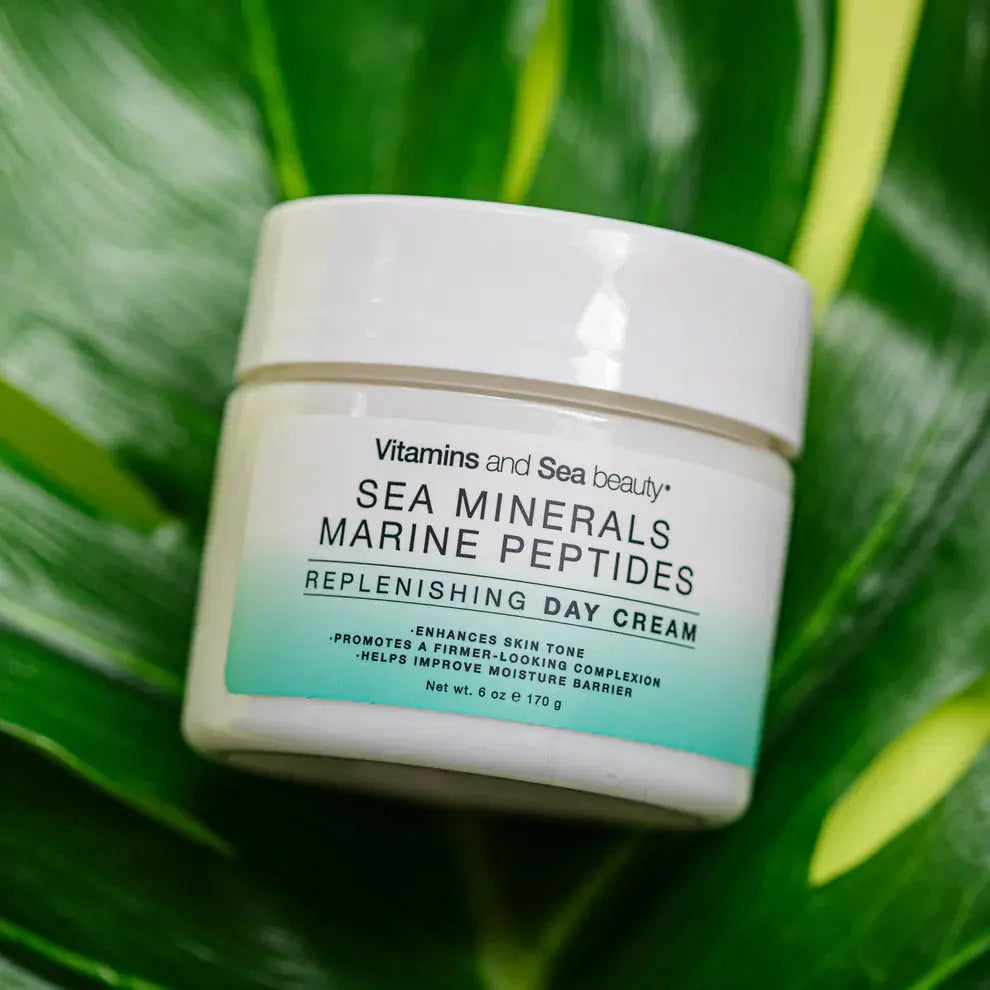 vitamins and sea beauty Sea Minerals + Marine Peptides Replenishing Day Cream SKINS