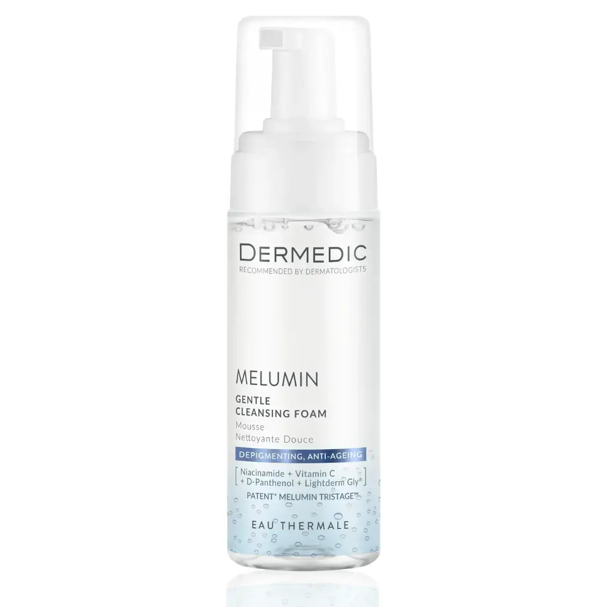 رغوة التنظيف اللطيفة ديرميدك ميلومين - 170 مل